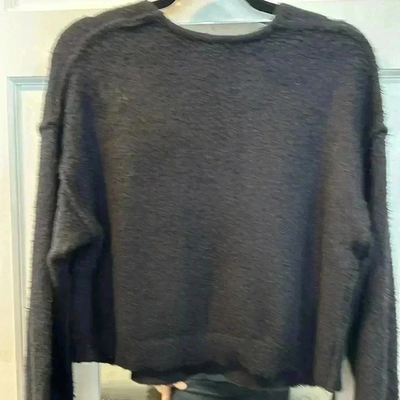 FREE PEOPLE PULL ON SWEATER BLACK SIZE SMALL - Picture 5 of 5